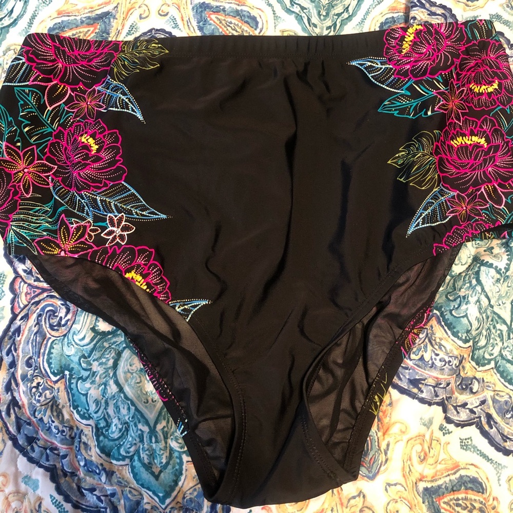 TORRID HIGH WAISTED SWIMSUIT BOTTOMS